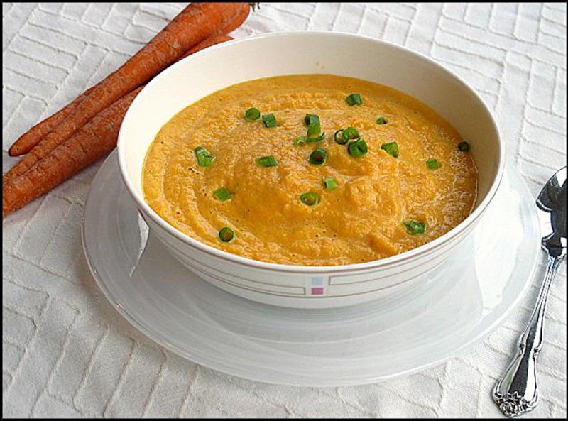 To make sure your fresh produce, such as the carrots in this soup, is non-GMO, it’s safest to buy from local growers you know. JACK CLEMONS PHOTO